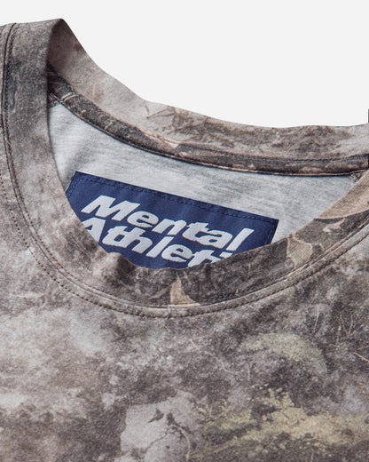 Mental Athletic Short Sleeve Raglan T Shirt Camouflage T-Shirts Top ZBMW016JY11 GRN0027