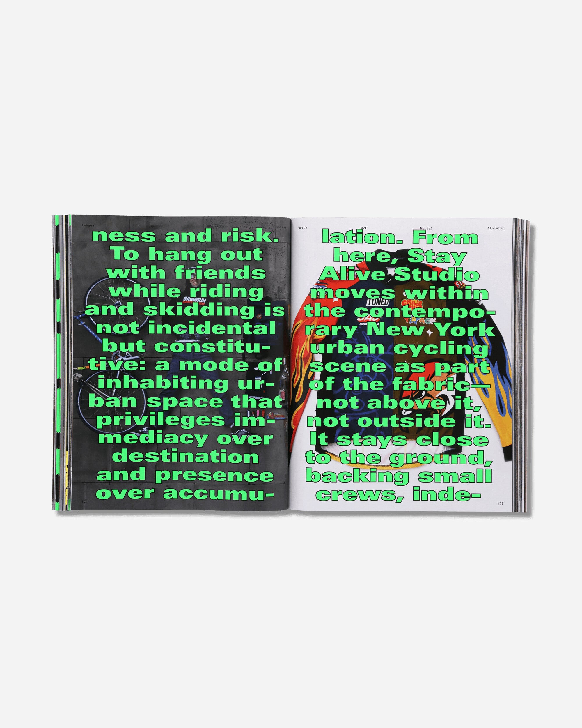 Mental Athletic Mental Athletic Issue N5/ Cover 2 Blondey Multicolor Books and Magazines Magazines MAISSUE5 002