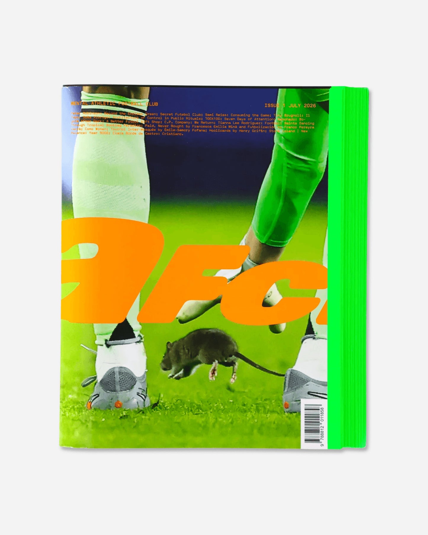 Mental Athletic Mental Athletic MAFC/Cover Rat Multicolor Books and Magazines Magazines MAFC 004
