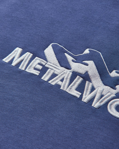 Metalwood Studio Mountaineer Crewneck Sweatshirt Navy Sweatshirts Crewneck MWS25-06-101 NVY