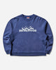 Metalwood Studio Mountaineer Crewneck Sweatshirt Navy Sweatshirts Crewneck MWS25-06-101 NVY