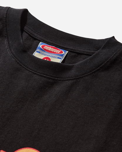 Metalwood Studio Word Longsleeve T Shirt Black T-Shirts Shortsleeve MWS25-03-107 BLK