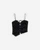 Miista Wmns Lexxa Black Detachable Short Dress Black Dresses Dress Short ML-1560 BLACK