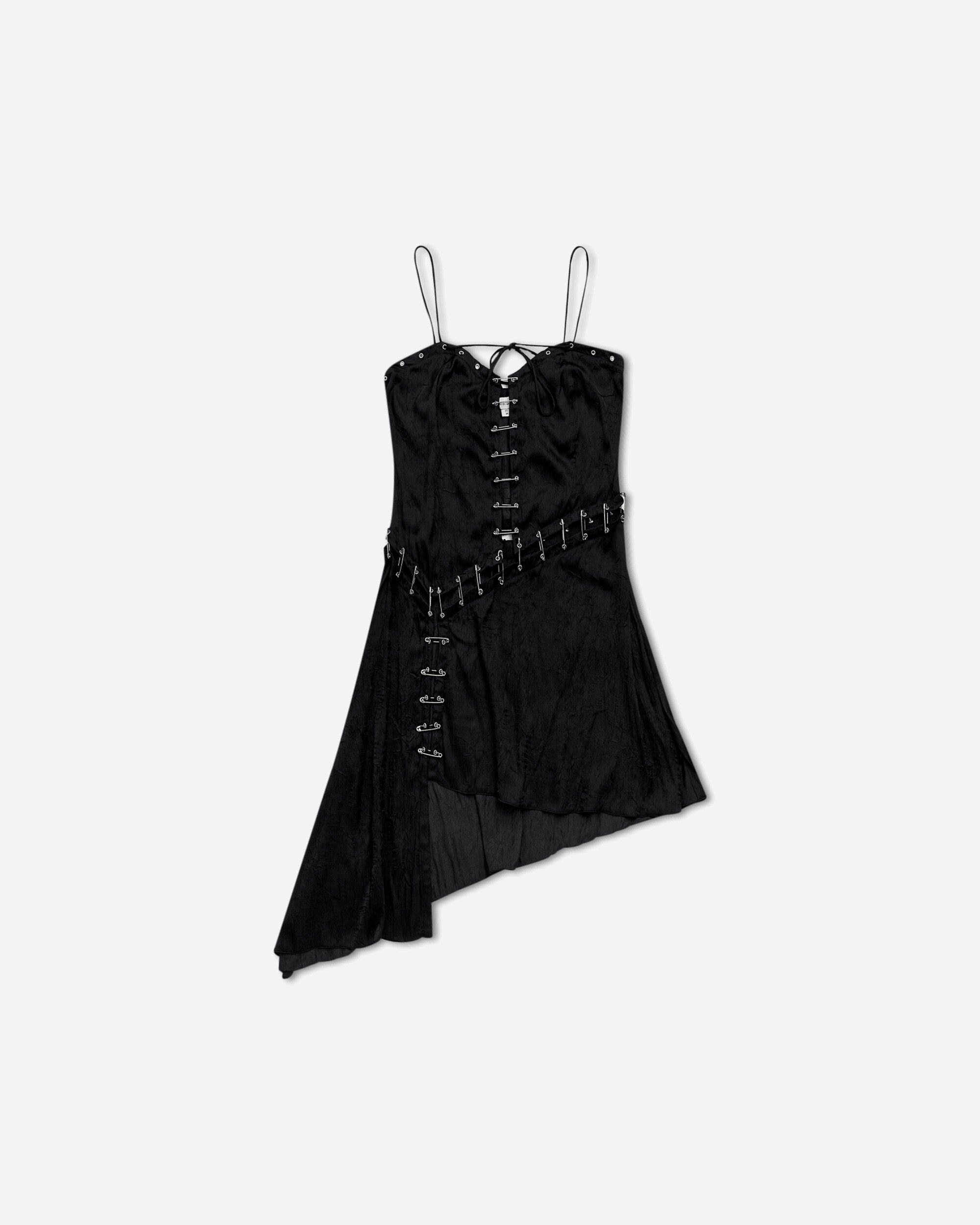 Miista Wmns Lexxa Black Detachable Short Dress Black Dresses Dress Short ML-1560 BLACK