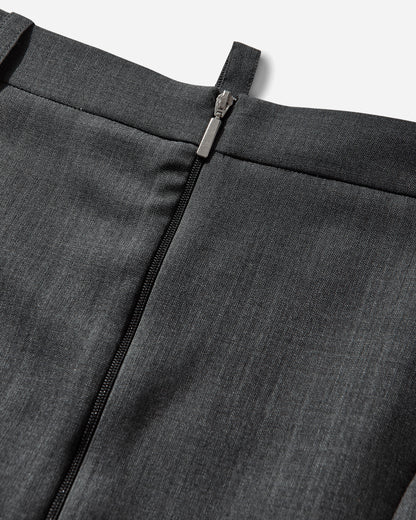 Miista Wmns Patty Cement Grey Midi Skirt Grey Skirts Midi ML-1530 GREY