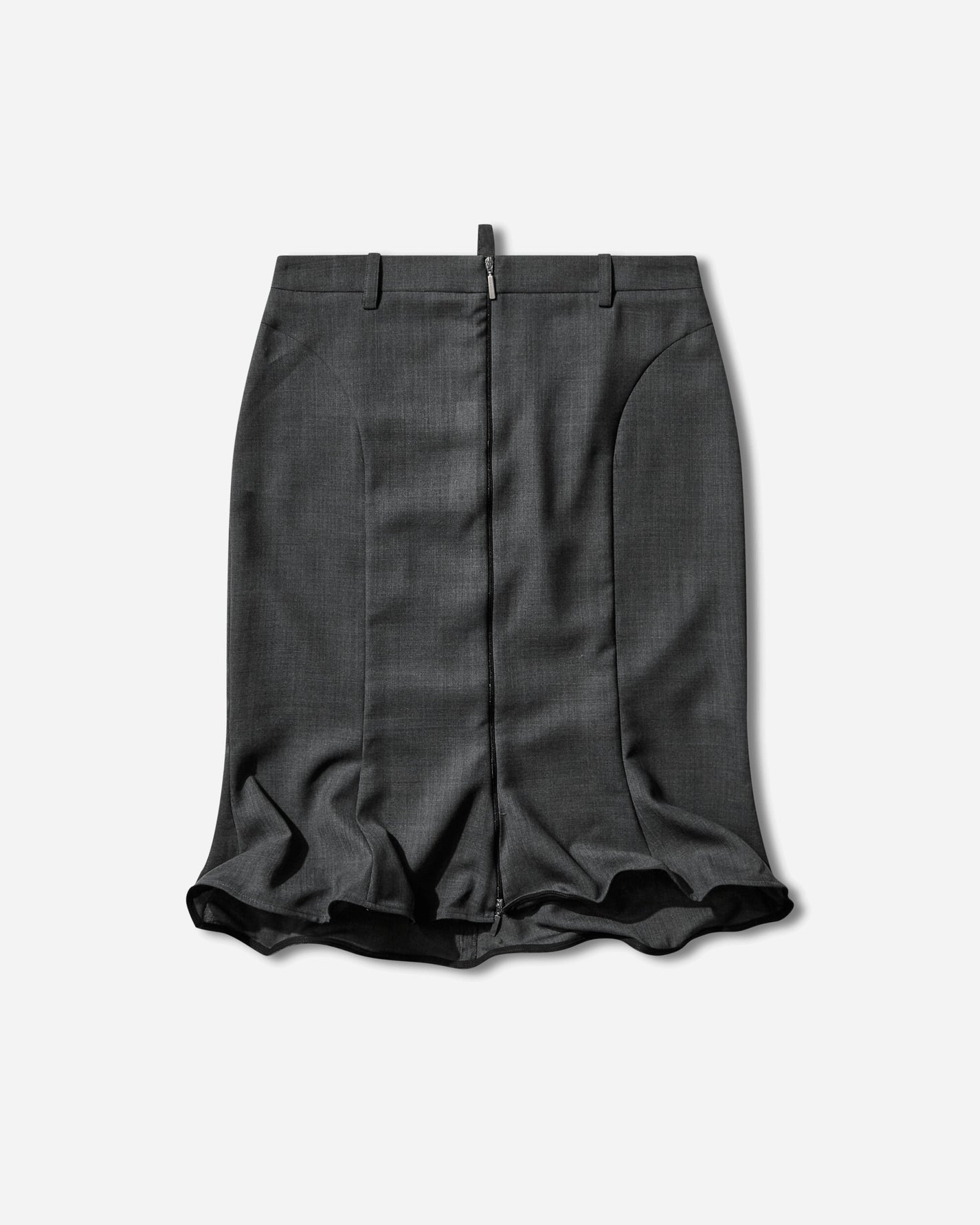 Miista Wmns Patty Cement Grey Midi Skirt Grey Skirts Midi ML-1530 GREY