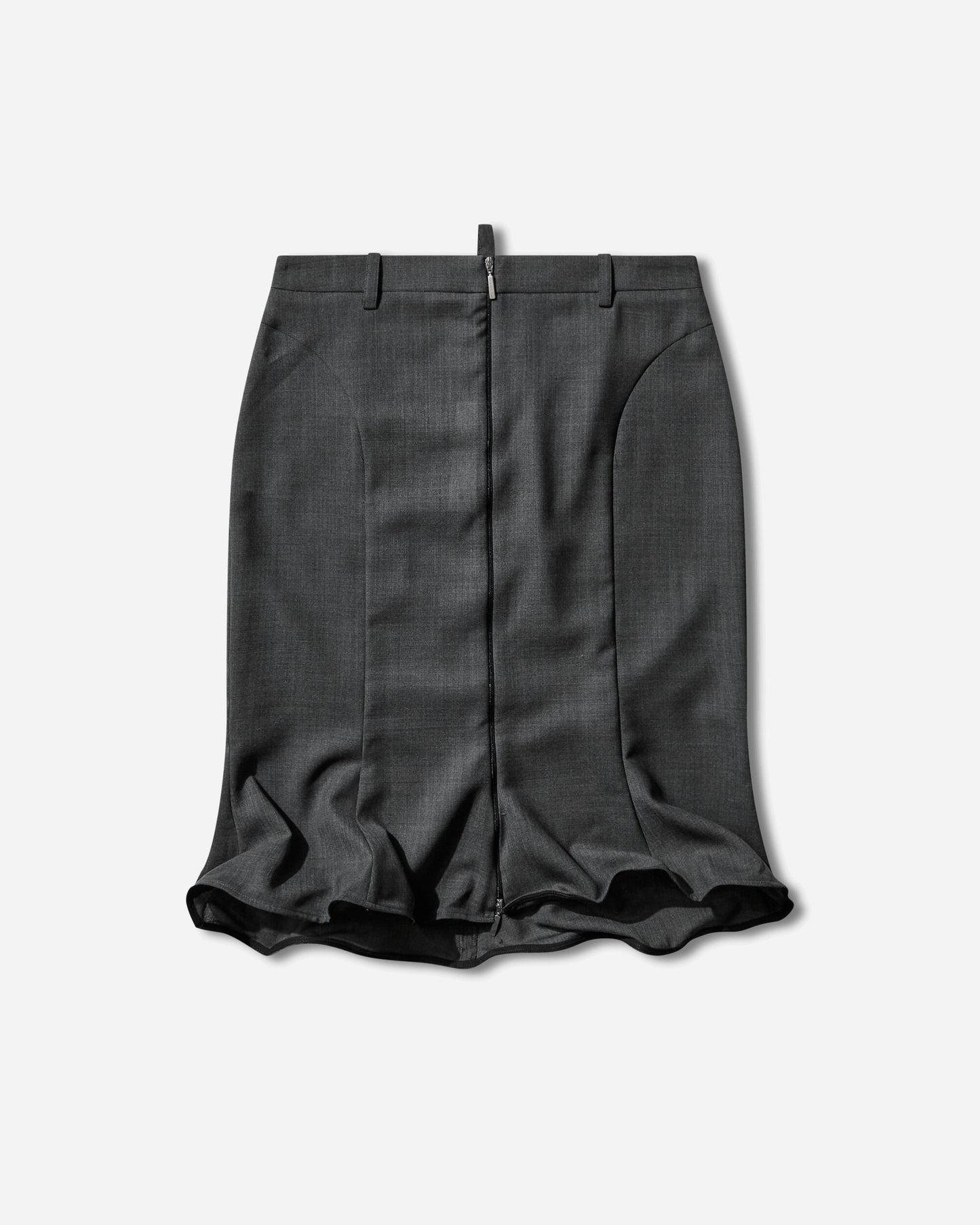 Miista Wmns Patty Cement Grey Midi Skirt Grey Skirts Midi ML-1530 GREY