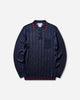 Miista Wmns Rufa Deep Blue Polo Knitted Jumper Deep Blue Knitwears Sweaters ML-1639 BLUE