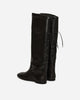 Miista Wmns Karola Black Tall Boots Black Boots Mid Boot MI-5781 BLCK