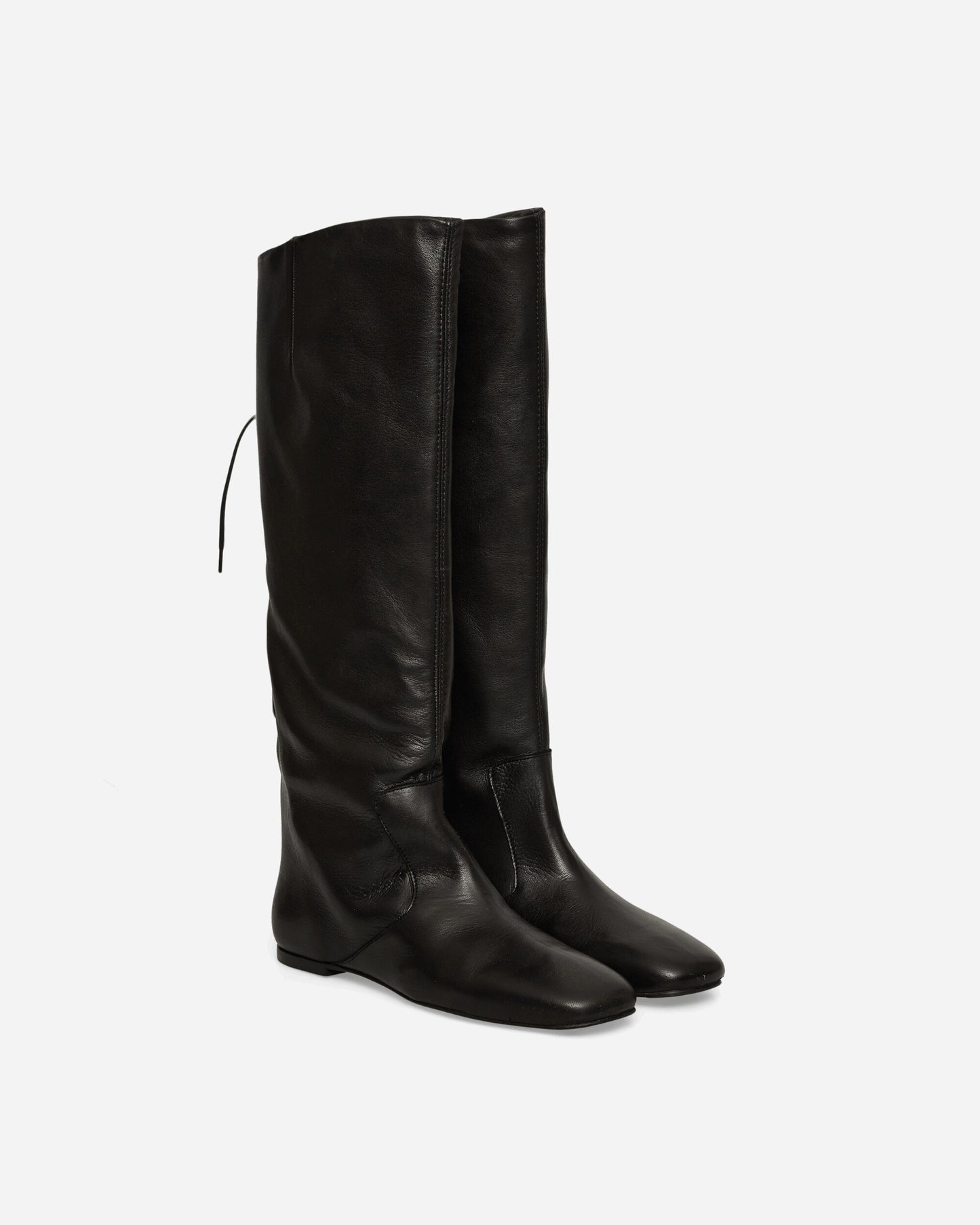 Miista Wmns Karola Black Tall Boots Black Boots Mid Boot MI-5781 BLCK
