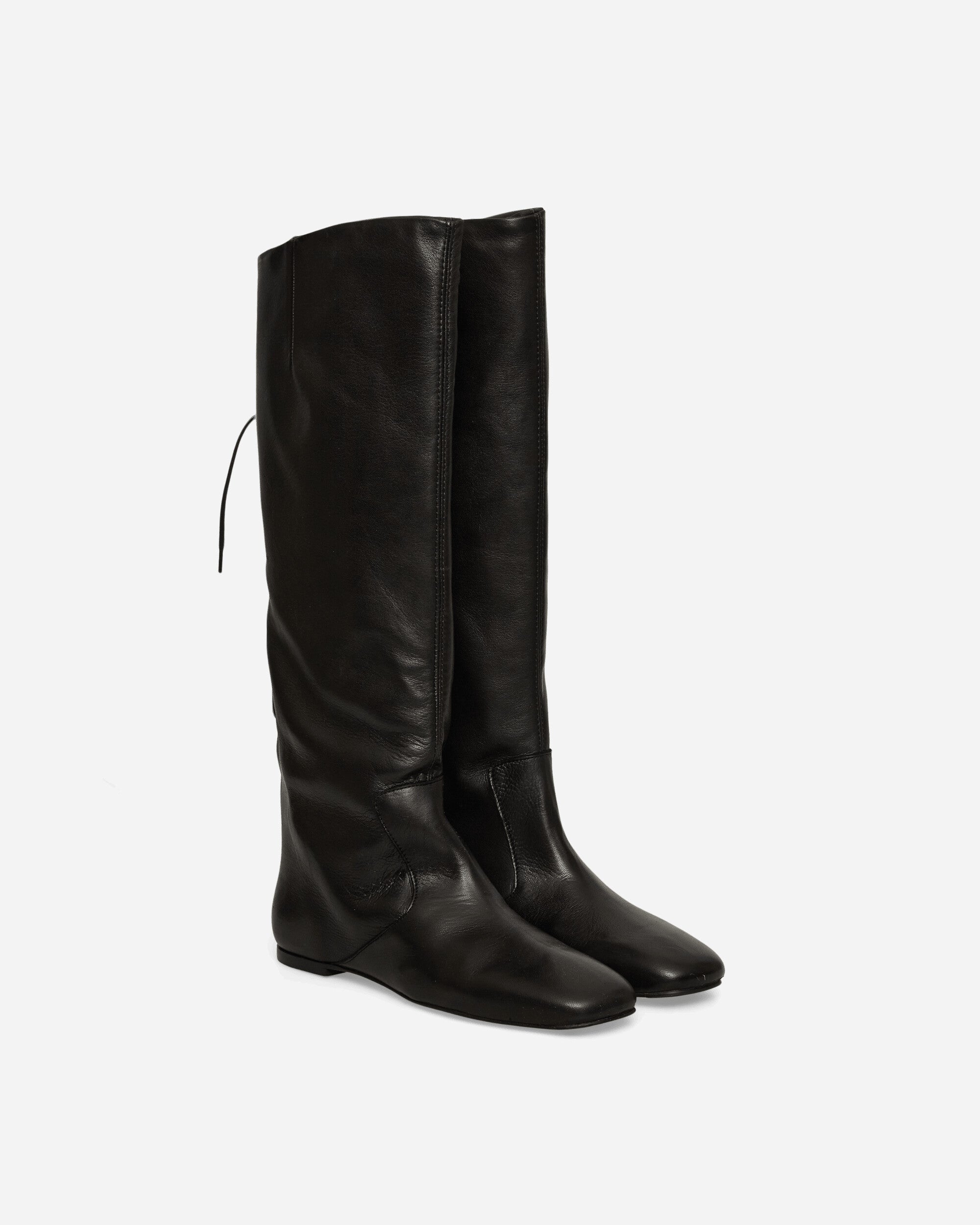 Miista Wmns Karola Black Tall Boots Black Boots Mid Boot MI-5781 BLCK