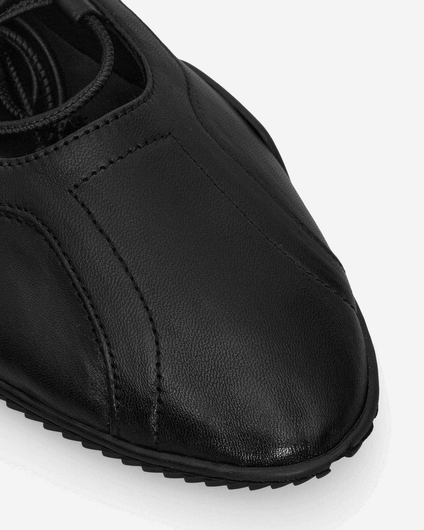 Miista Wmns Averie Black Lace Ballerinas Black Sandals and Slides Sandals and Mules MI-5572 Black