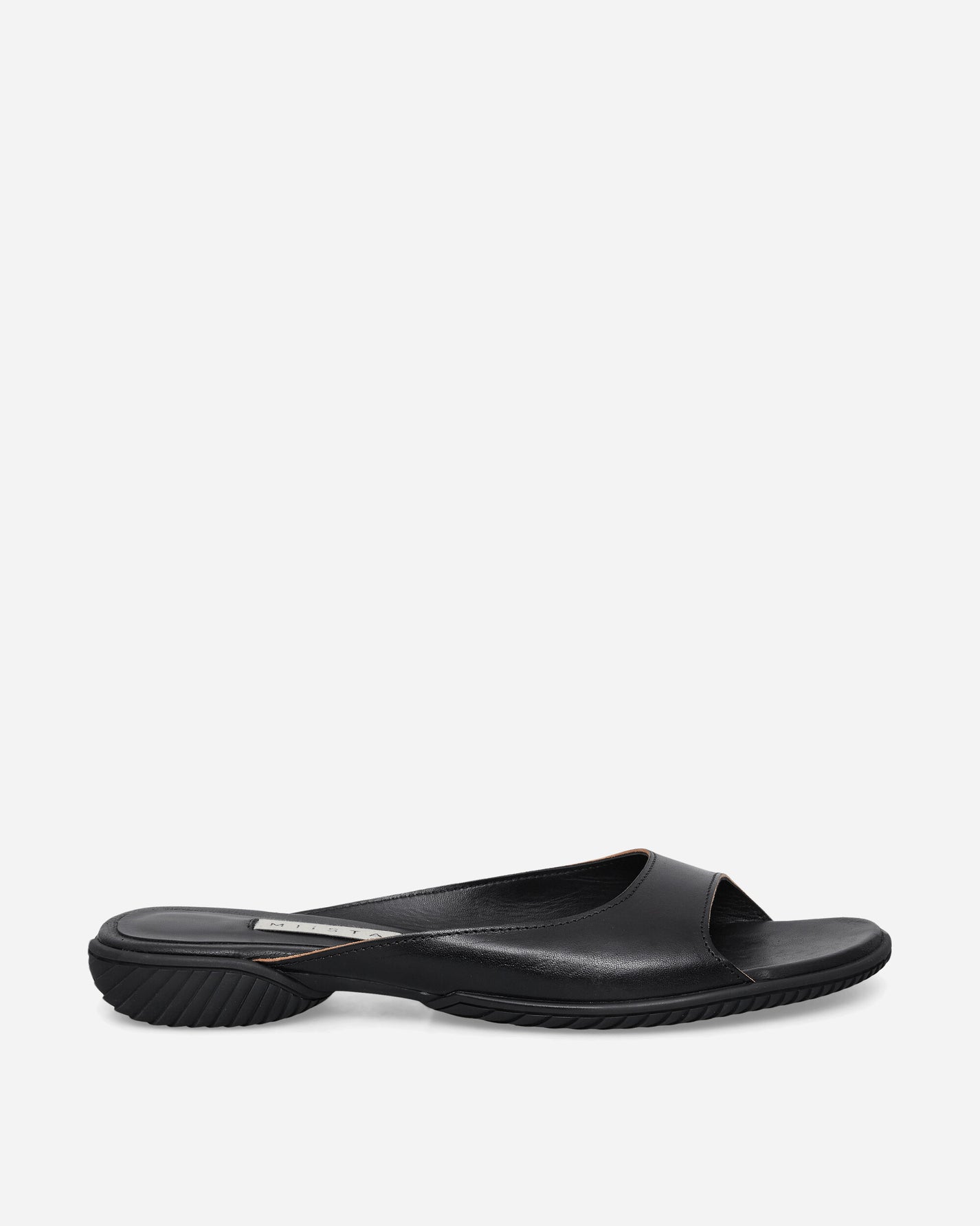 Miista Wmns Yachay Black Slide Sandals Black  Sandals and Slides Sandals and Mules MI-6089 Black