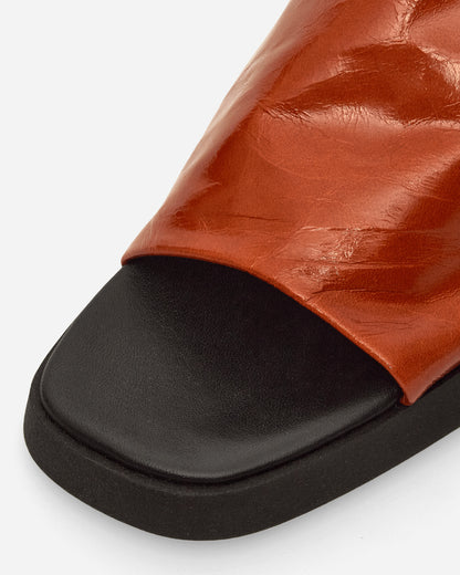 Miista Wmns Zooey Tan Mules Tan Sandals and Slides Sandals and Mules E8-4141 Tan