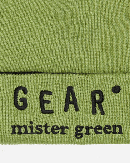 Mister Green Cashmere Gear Black/Olive Hats Beanies MGCASHMERECAP 001