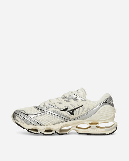 Mizuno Shoe S.L.Wave Prophecy Ls Pristine/Black/Silver Sneakers Low D1GA2511-01