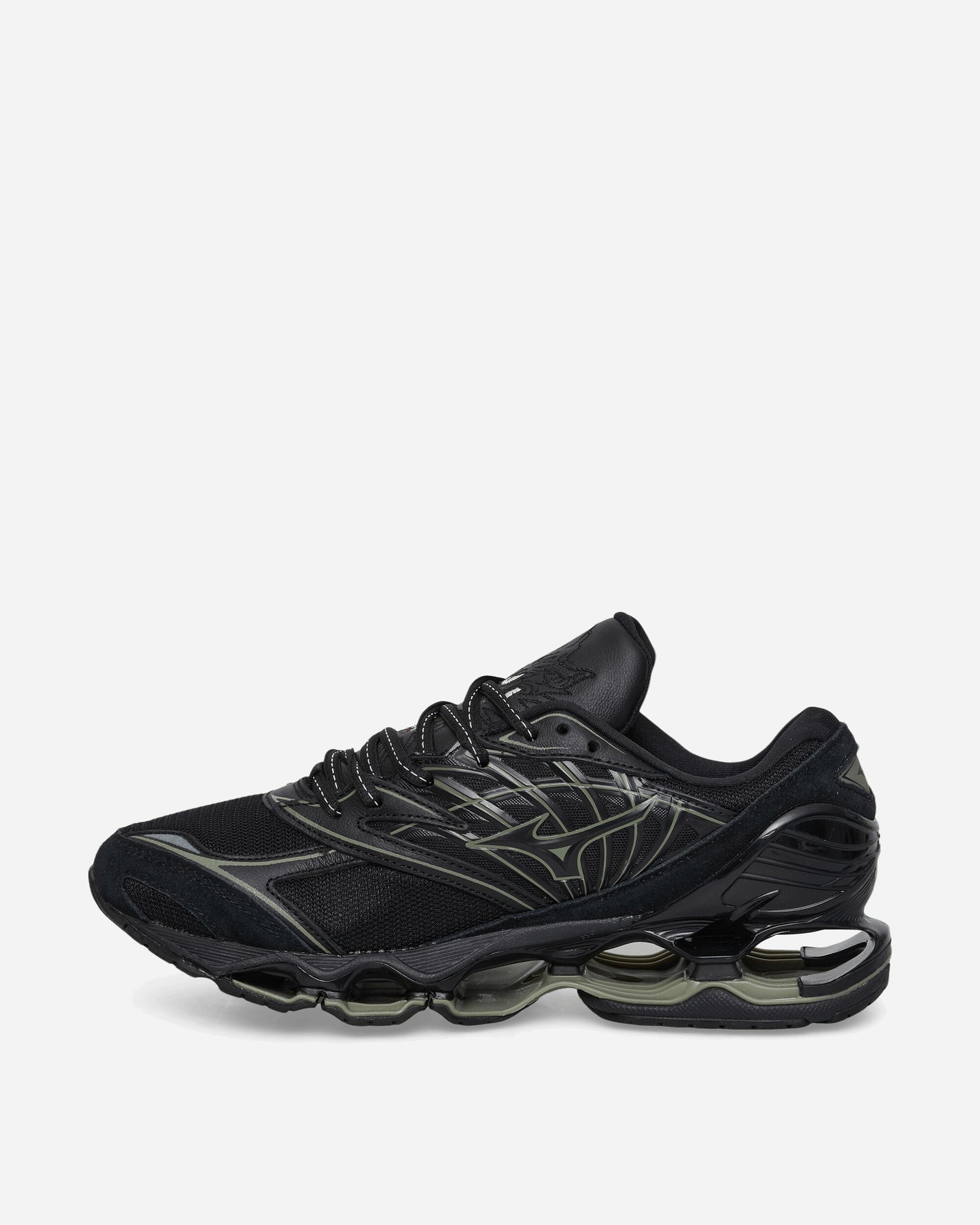 Mizuno Shoe Sl Wave Prophecy Maharish Black/Black/Metallic Gray Sneakers Low D1GD2617-01