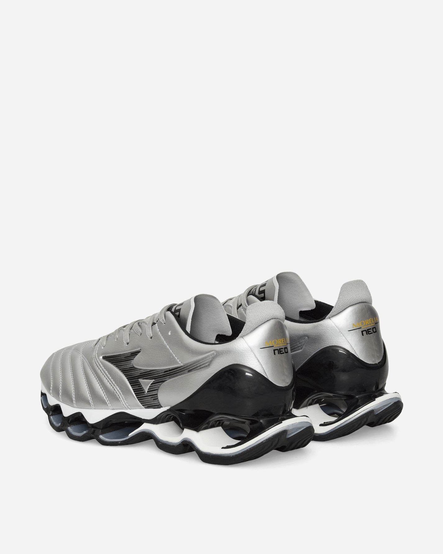 Mizuno Shoe Sl Wave Prophecy Morelia Silver/Black Sneakers Low D1GA2551-03