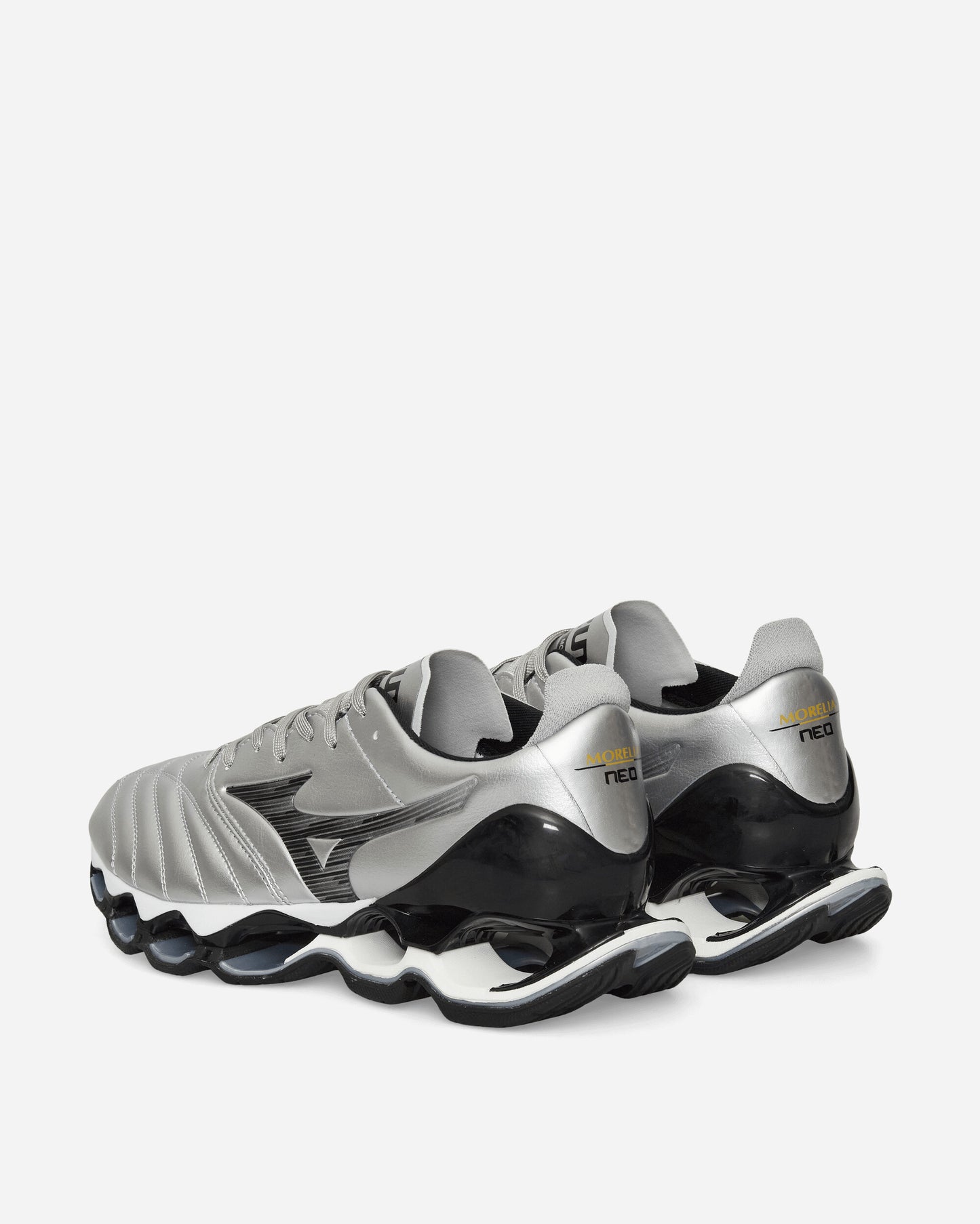 Mizuno Shoe Sl Wave Prophecy Morelia Silver/Black Sneakers Low D1GA2551-03