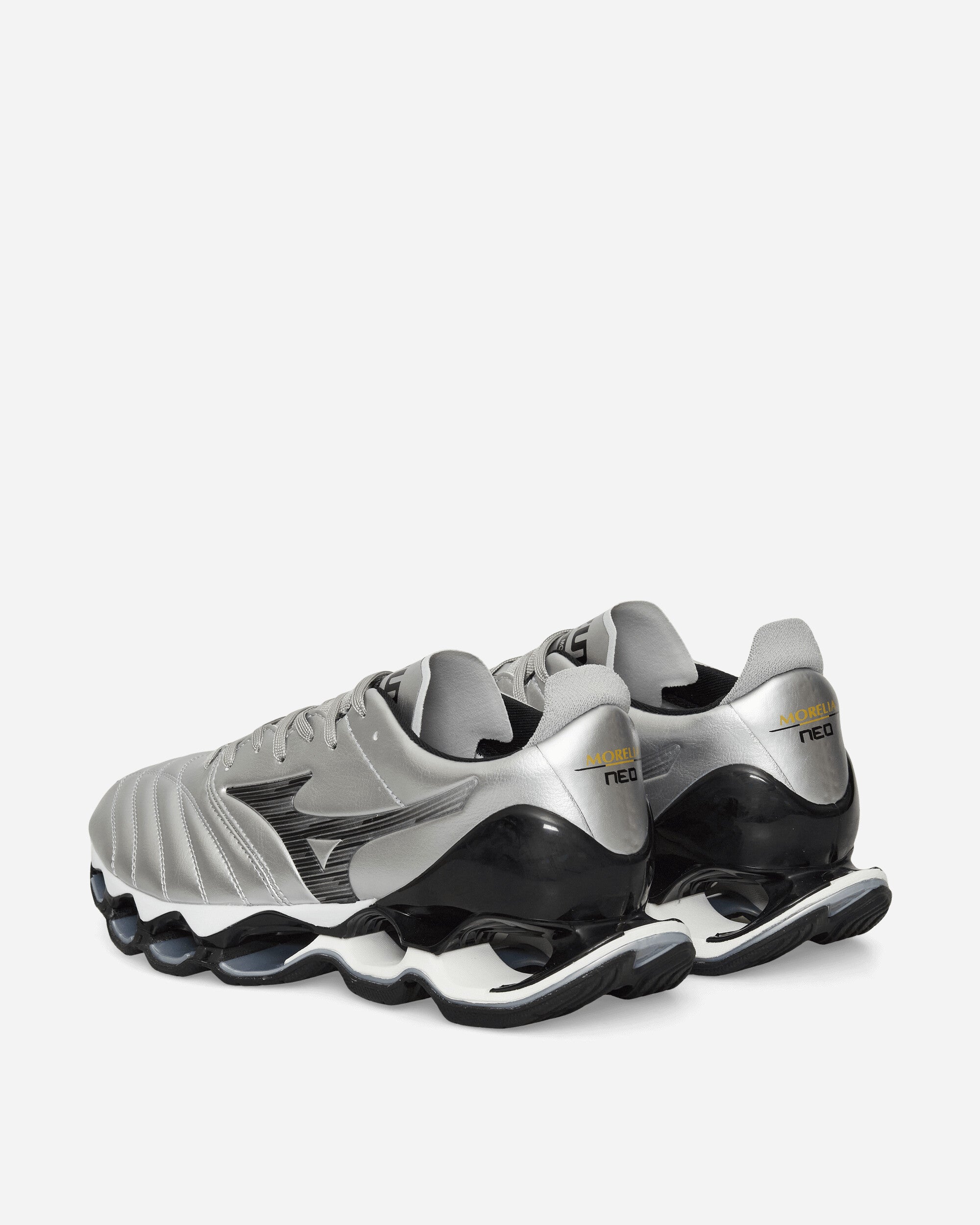 Mizuno Shoe Sl Wave Prophecy Morelia Silver/Black Sneakers Low D1GA2551-03