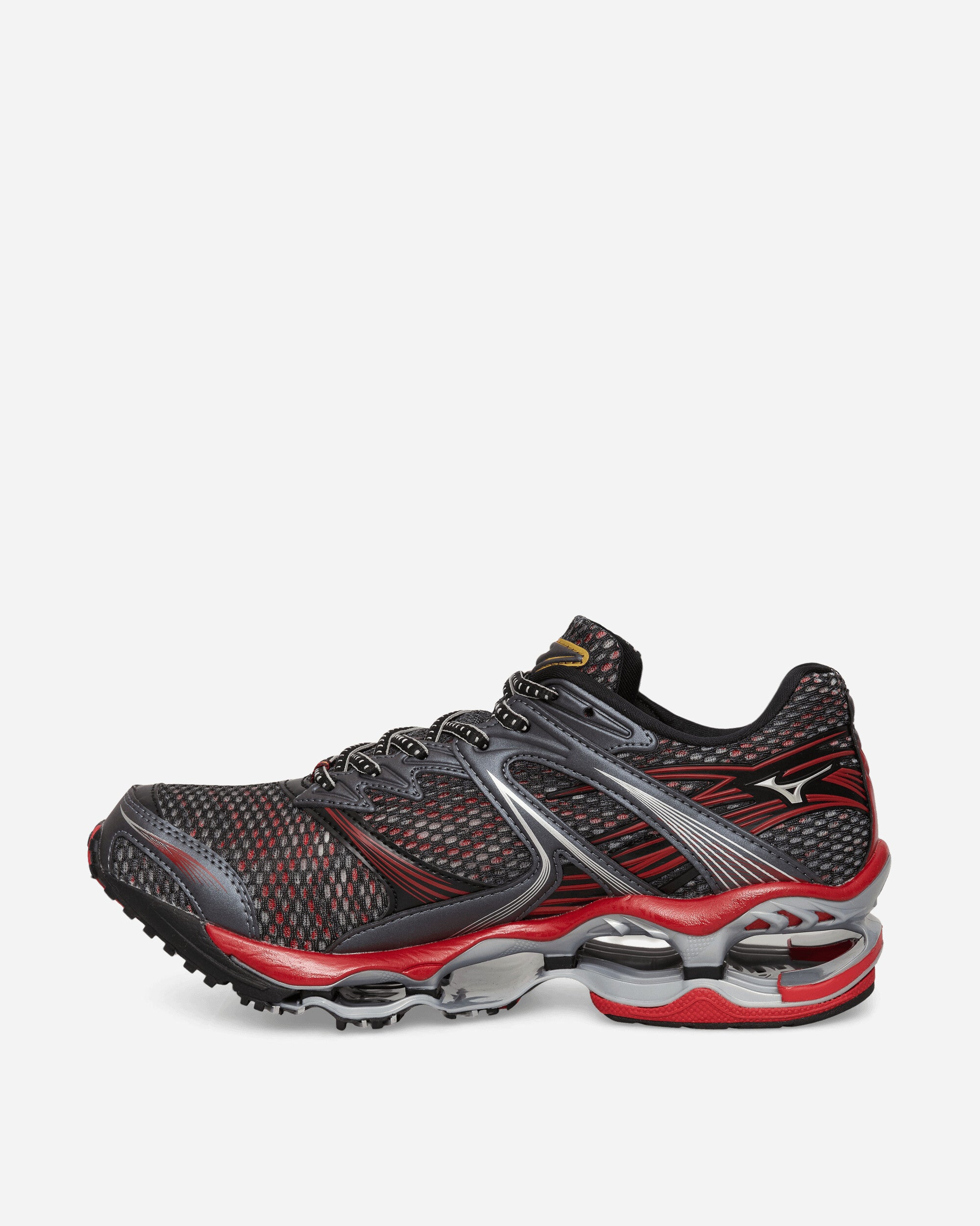 Mizuno Shoe Wave Prophecy 1 Harbor Mist/Chinese Red/Black Sneakers Low D1GA2651-01