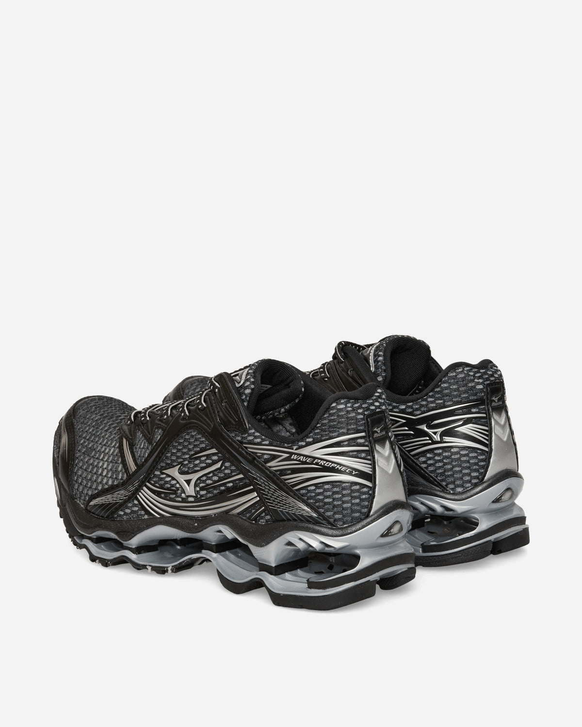 Mizuno Shoe Wave Prophecy 1 Iron Gate/Silver/Black Sneakers Low D1GA2651-02