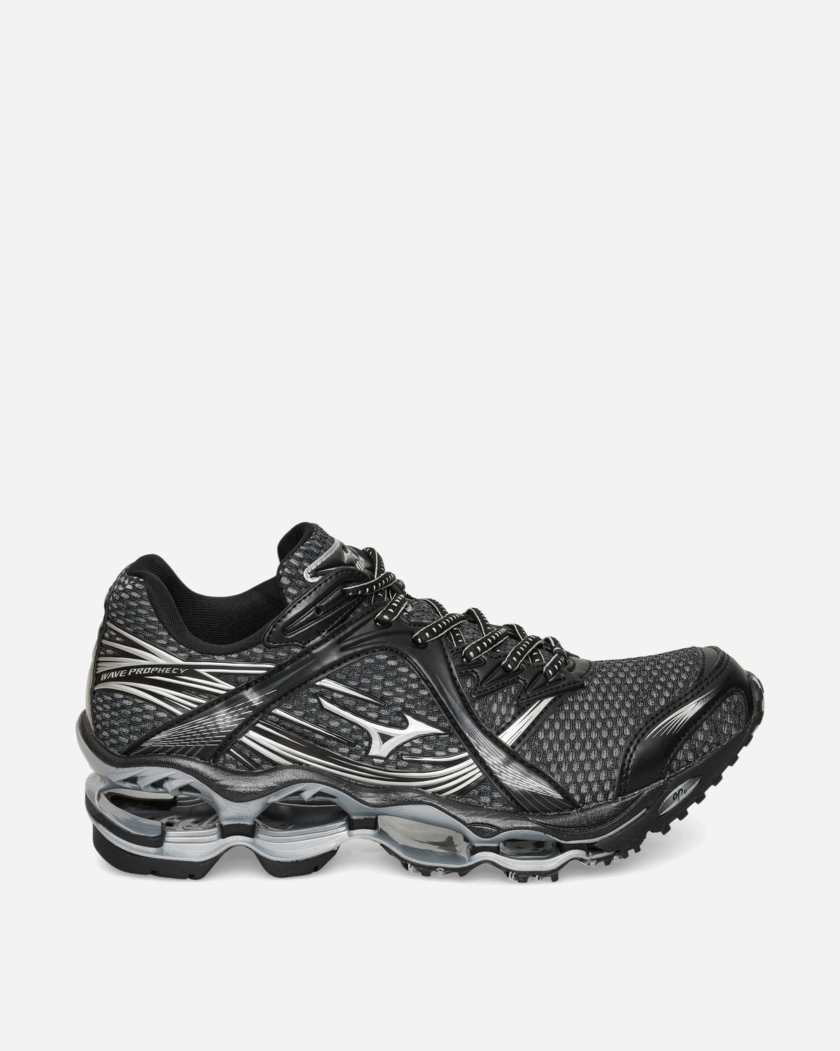 Mizuno Shoe Wave Prophecy 1 Iron Gate/Silver/Black Sneakers Low D1GA2651-02