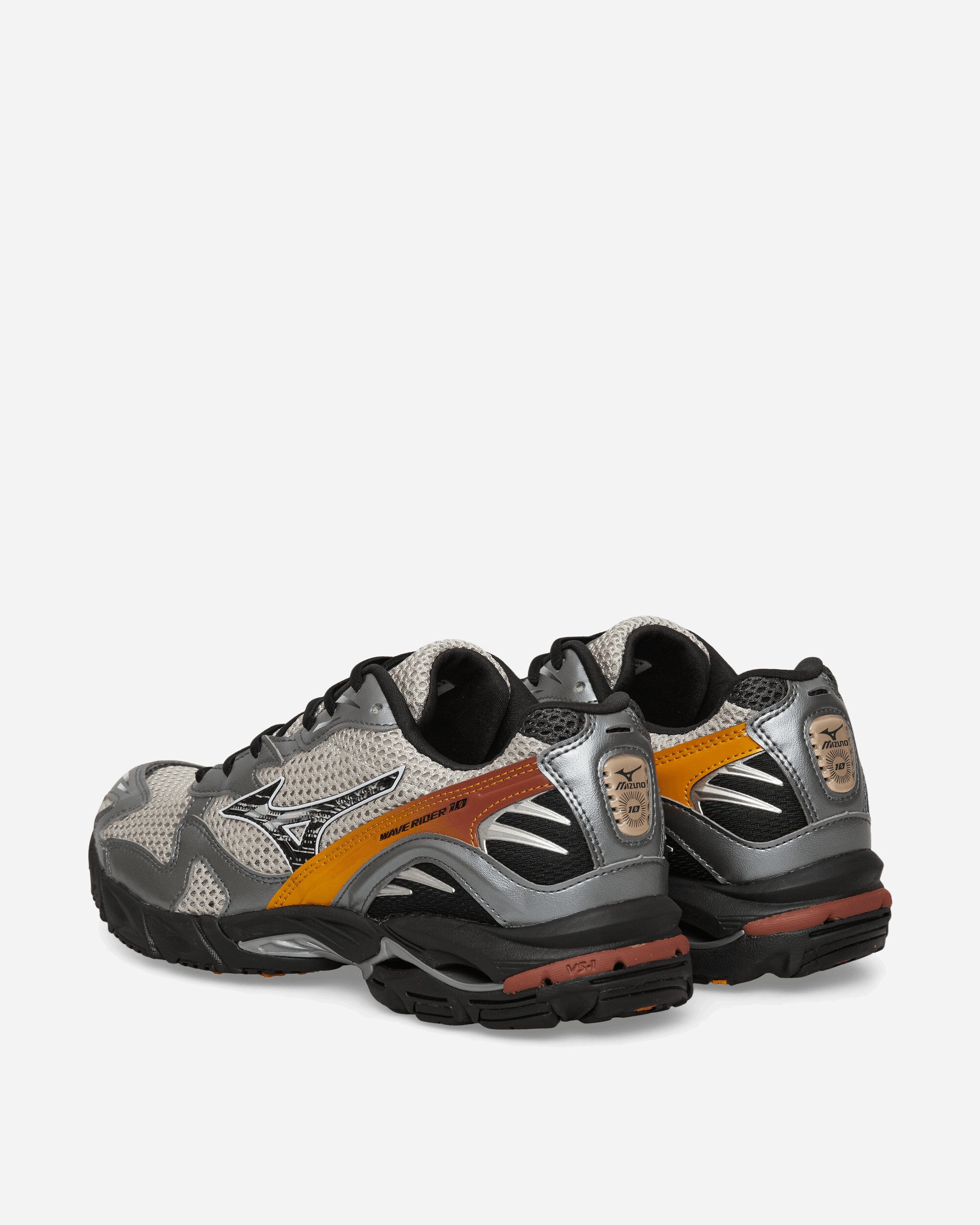Mizuno Shoe Wave Rider 10 Harbor Mist/Black/Harvest Gold Sneakers Low D1GA261D-01