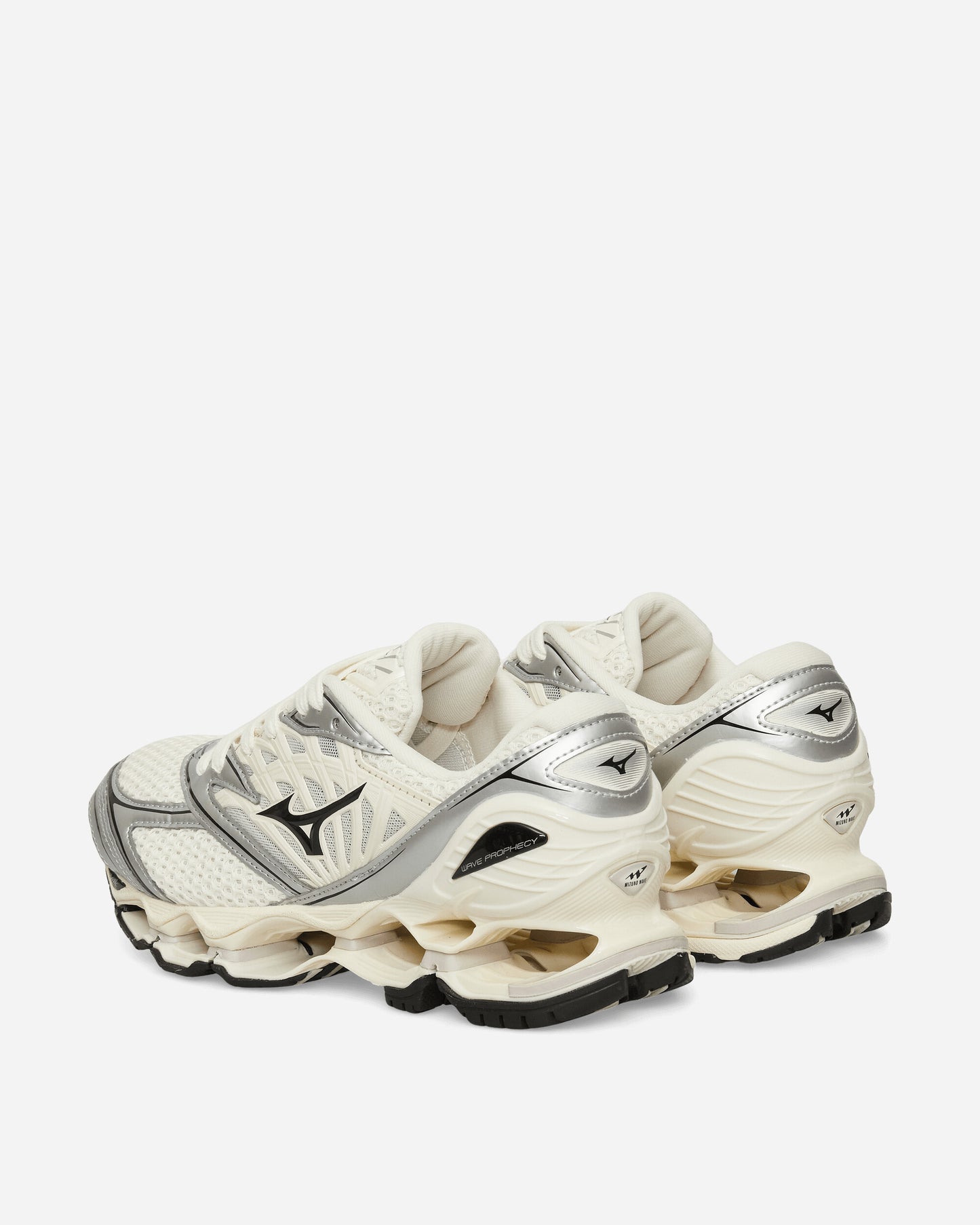 Mizuno Wave Prophecy Ls Sport Pristine/Black/Silver Sneakers Low D1GA2511-01