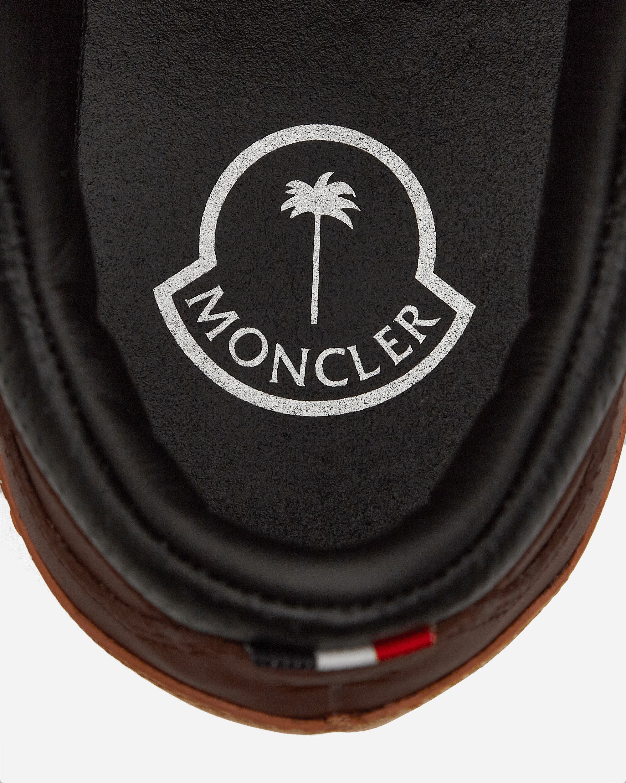Moncler Genius Peka 305 Derby Shoes X Palm Angels Brown Classic Shoes Laced Up 4I00020M3733 25B