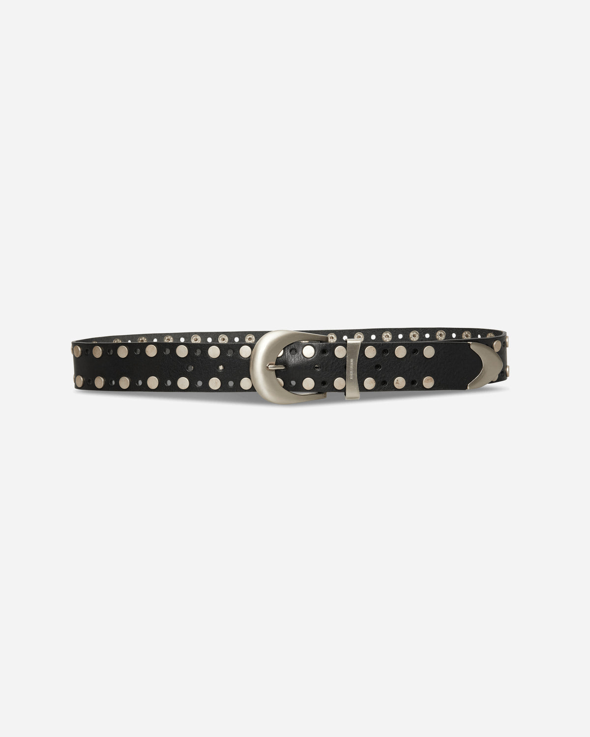 NVRFRGT 4C Studded Leather Belt Black Belts Belt NF262A03 BLACK