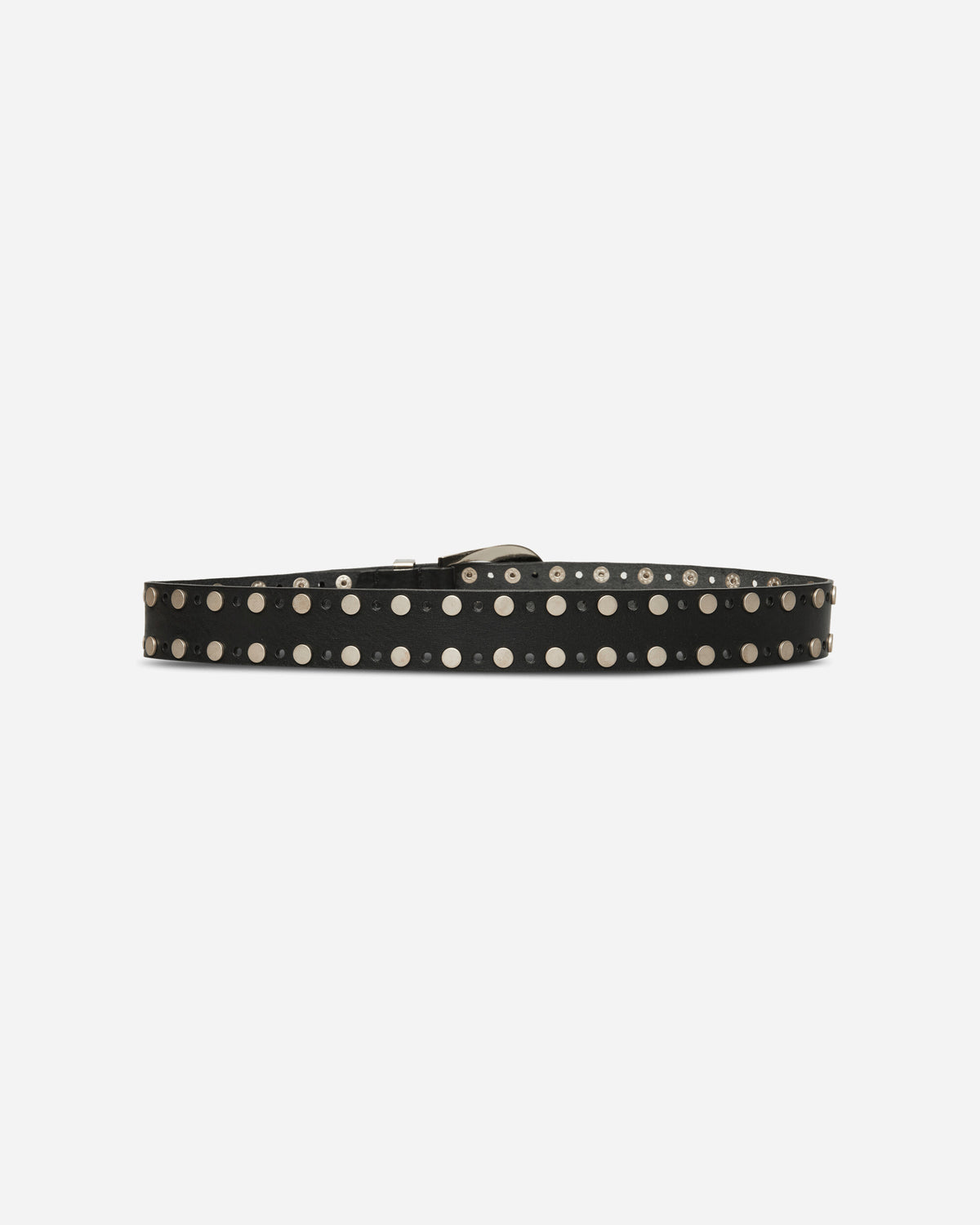 NVRFRGT 4C Studded Leather Belt Black Belts Belt NF262A03 BLACK
