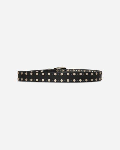 NVRFRGT 4C Studded Leather Belt Black Belts Belt NF262A03 BLACK