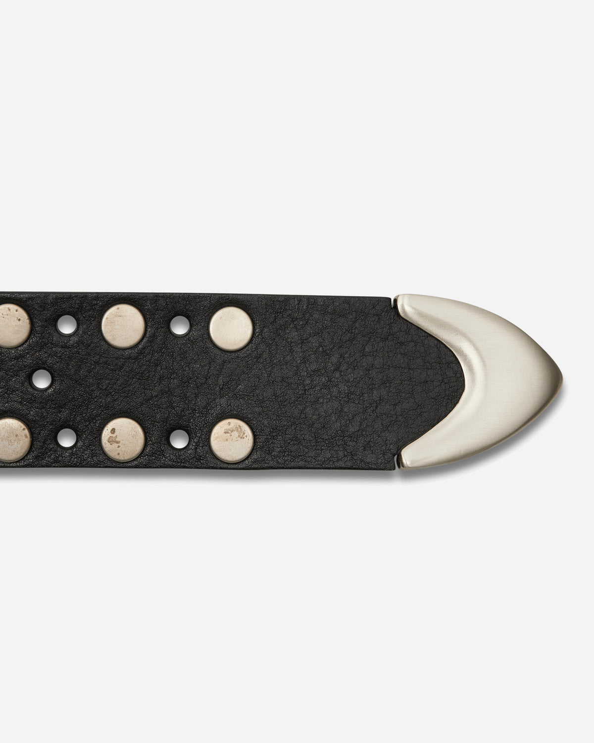 NVRFRGT 4C Studded Leather Belt Black Belts Belt NF262A03 BLACK