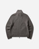 NVRFRGT Drivers Zip Up Sweater Taupe Melange Knitwears Cardigans NF262K03  TAUPE MELANGE