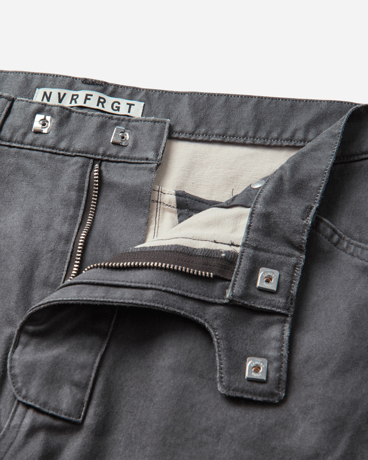 NVRFRGT Panelled Moto Pants Asphalt Pants Casual NF262P06 ASPHALT