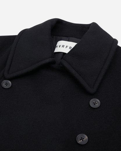 NVRFRGT Short Pea Coat Black Coats and Jackets Coats NF262J08 BLACK