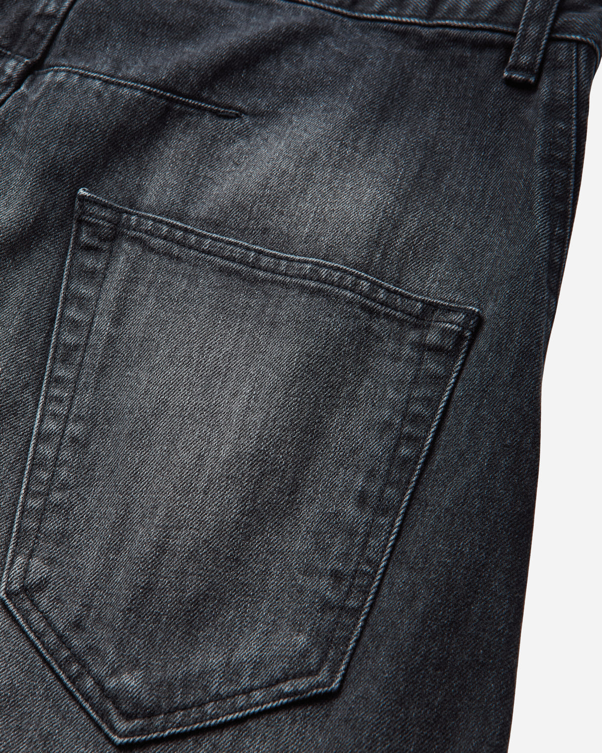 NVRFRGT 3D Twisted Jeans Bleached Black Pants Denim NF262P16 BLEACHED BLACK