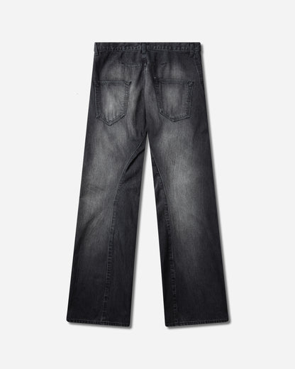 NVRFRGT 3D Twisted Jeans Bleached Black Pants Denim NF262P16 BLEACHED BLACK