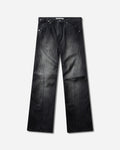 NVRFRGT 3D Twisted Jeans Bleached Black Pants Denim NF262P16 BLEACHED BLACK