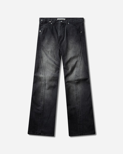 NVRFRGT 3D Twisted Jeans Bleached Black Pants Denim NF262P16 BLEACHED BLACK