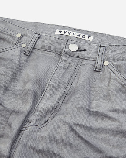NVRFRGT 3D Twisted Jeans Light Gray Pants Denim NF262P13C LIGHT GRAY