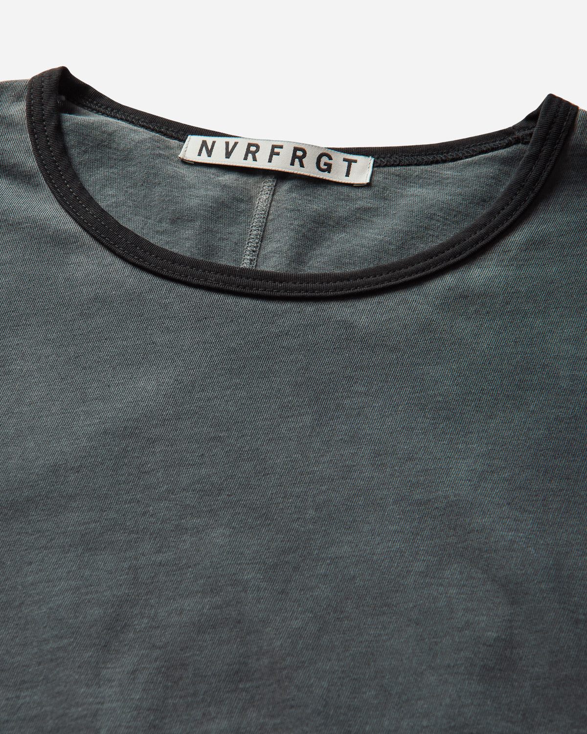 NVRFRGT Dirty Dyed Long Sleeve Baseball T Shirt Midnight T-Shirts Longsleeve NF262T06 MIDNIGHT
