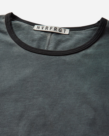 NVRFRGT Dirty Dyed Long Sleeve Baseball T Shirt Midnight T-Shirts Longsleeve NF262T06 MIDNIGHT