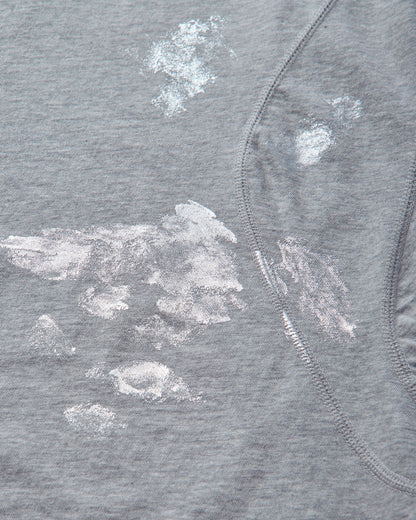 NVRFRGT Foil Paint Splatter Long Sleeve T Shirt H Gray T-Shirts Longsleeve NF262T07 HGRAY
