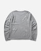 NVRFRGT Foil Paint Splatter Long Sleeve T Shirt H Gray T-Shirts Longsleeve NF262T07 HGRAY