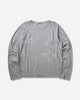NVRFRGT Foil Paint Splatter Long Sleeve T Shirt H Gray T-Shirts Longsleeve NF262T07 HGRAY