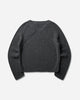 NVRFRGT V-Neck Sweater Charcoal Melange Knitwears Sweaters NF262K02 CHARCOAL MELANGE