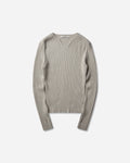 NVRFRGT Fitted Ribbed Top Ivoryh T-Shirts Top NF262K01 IVORYH