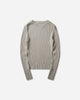 NVRFRGT Fitted Ribbed Top Ivoryh T-Shirts Top NF262K01 IVORYH